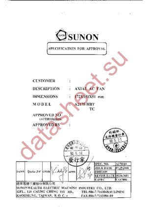 A2175HBT-TC datasheet  